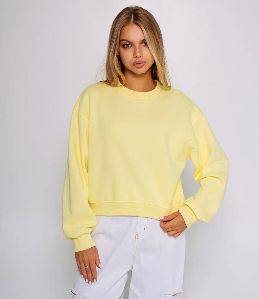 Свитшот #КТ2180 (2), жёлтый