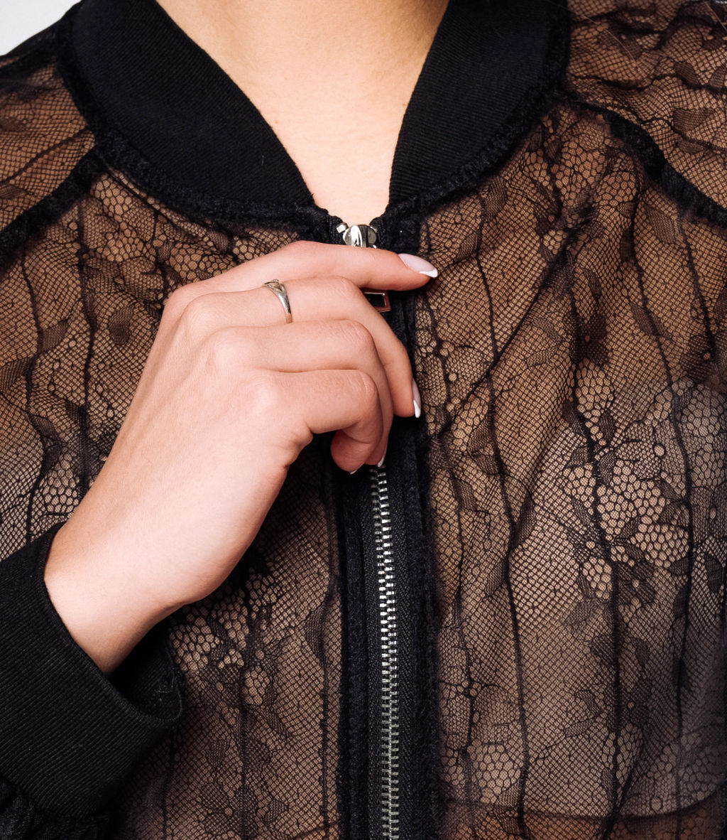 Бомбер #КТ002 (5), чёрный - Dommod фото 5