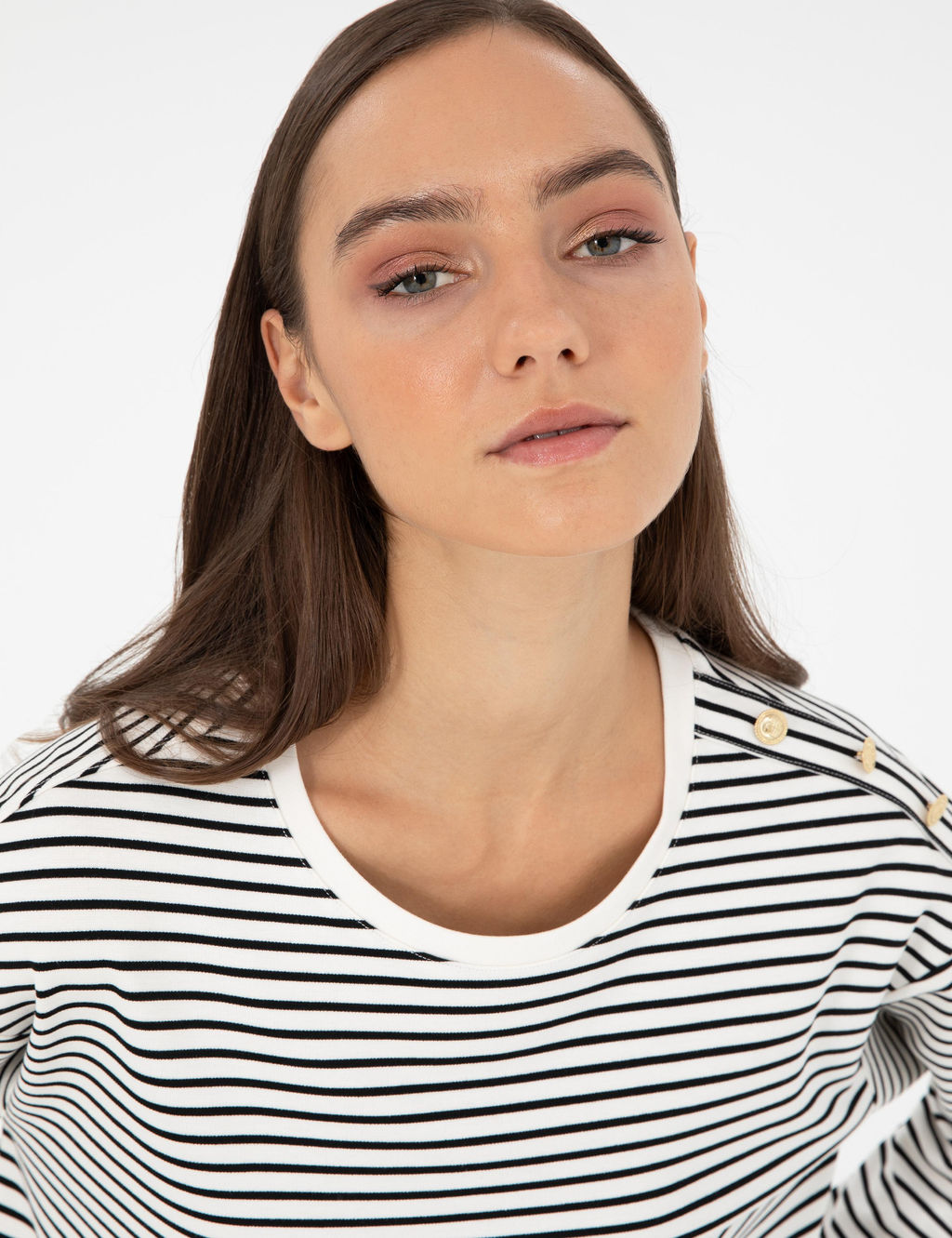 Ekru Regular Fit Sweatshirt - Pierre cardin фото 2