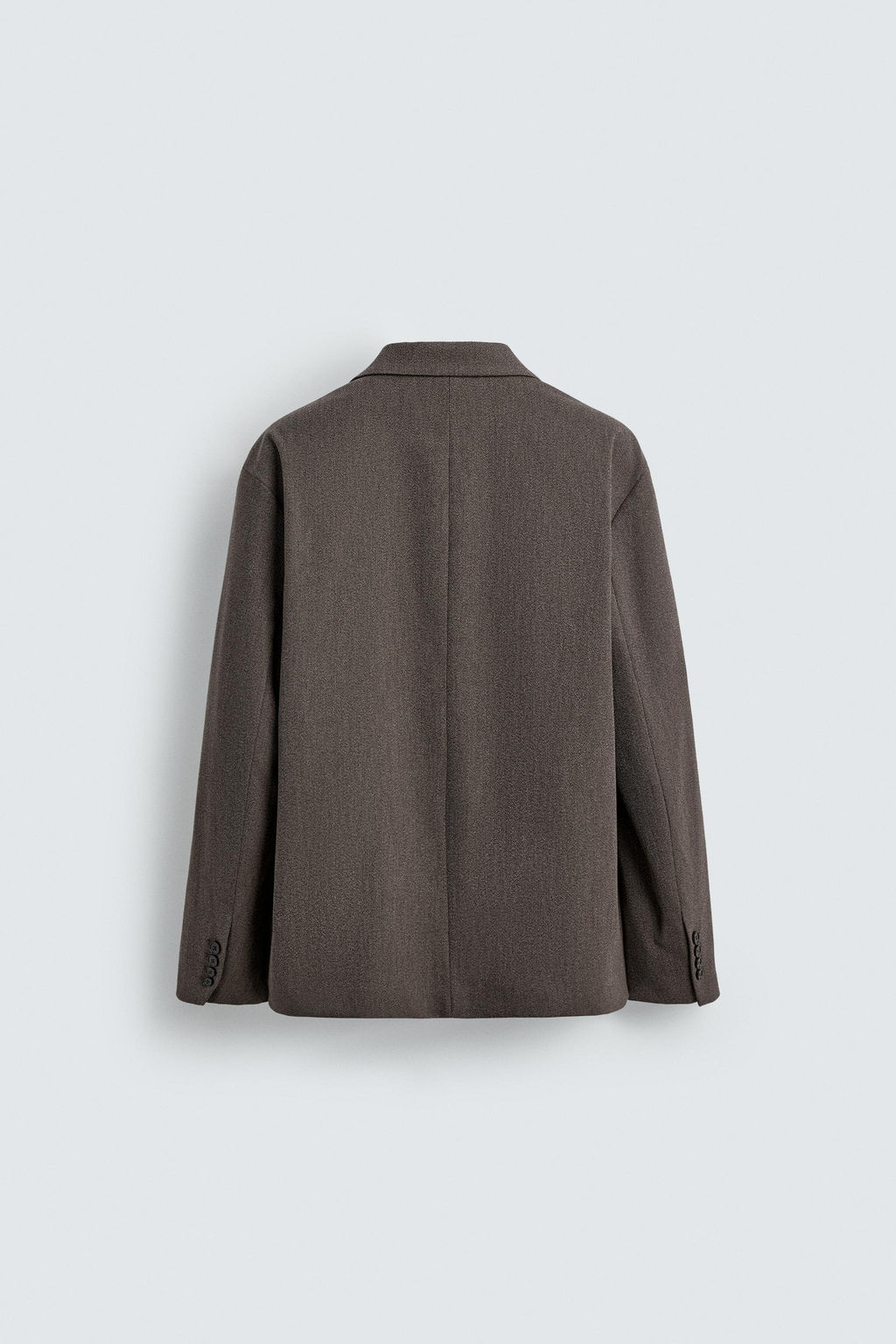BLAZER TRAJE ESTRUCTURA RELAXED FIT / Marr?n / Topo - Zara фото 8