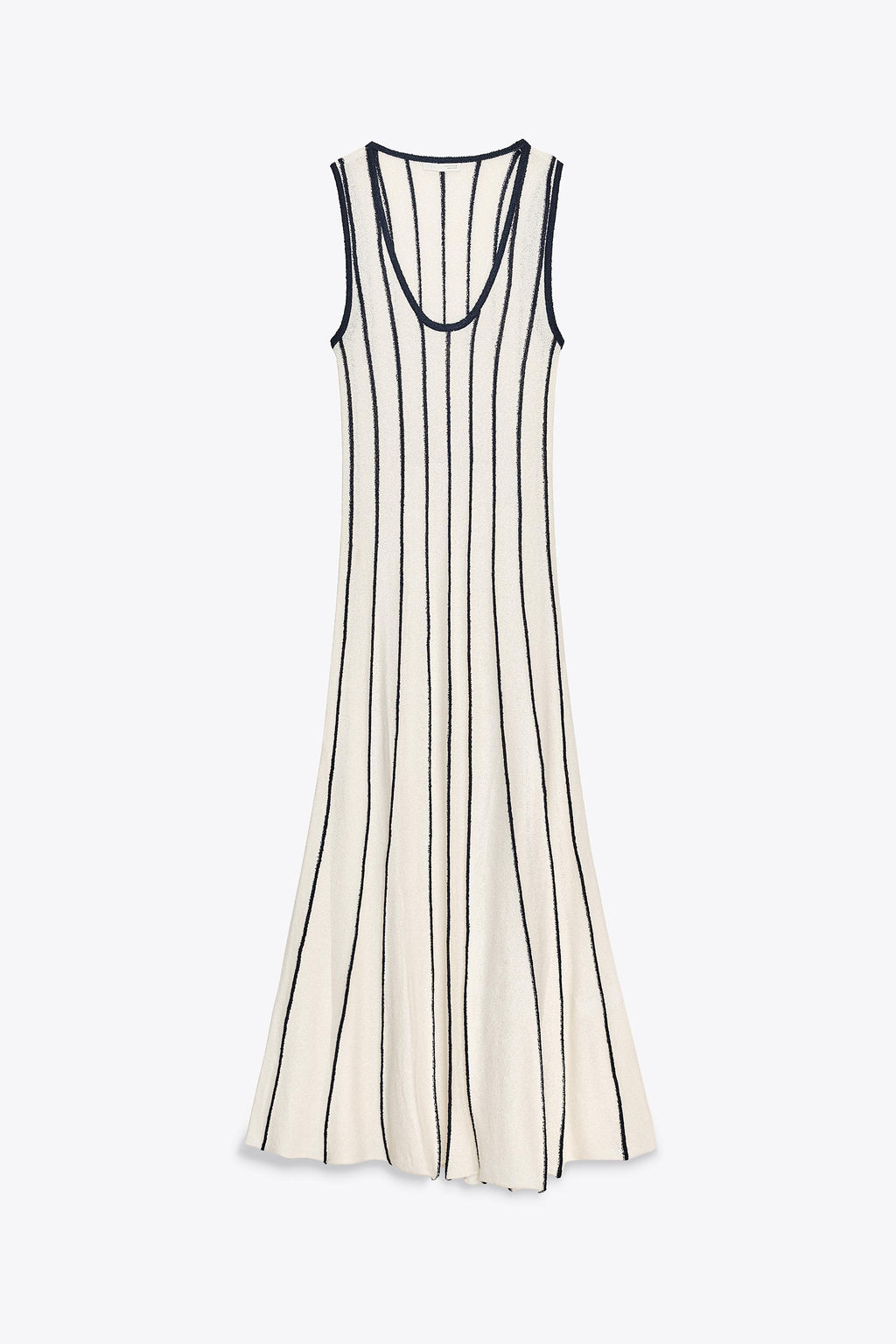 MIDI CUT-OUT KNIT DRESS
