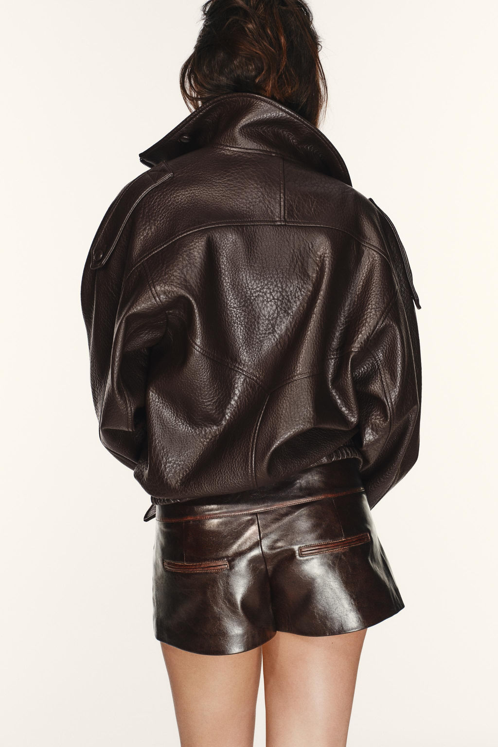 PINSTRIPE WAIST SHORTS - Zara фото 4