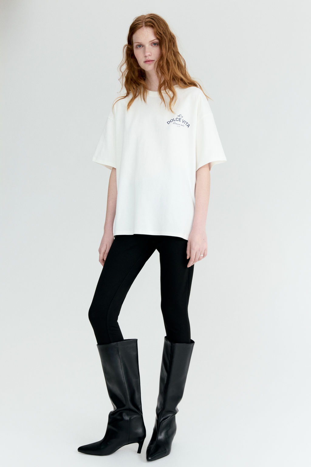 Camiseta oversize con motivo estampado - H&m фото 11