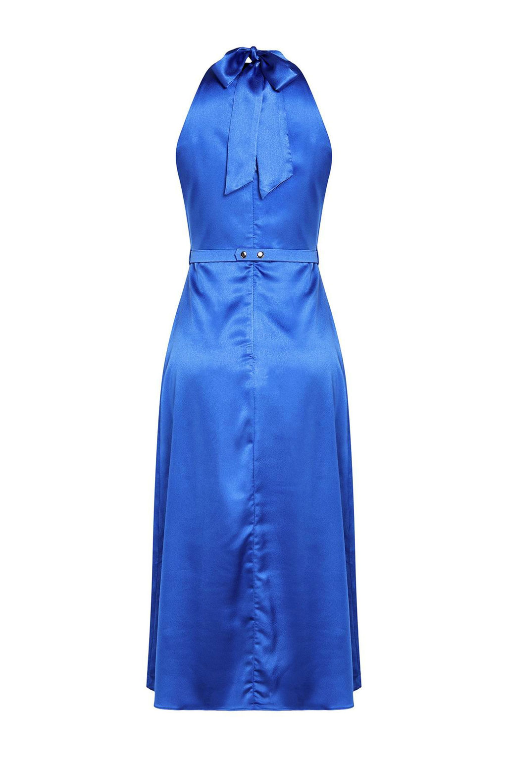 Saks A-Kesim Parlak Tas Toka Detayl? Dokuma Saten Elbise TPRSS24EL00238 - Trendyolmilla фото 7