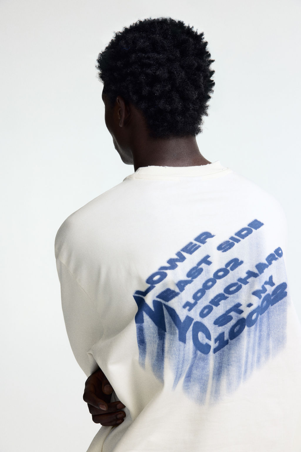 Camiseta estampada de punto Oversized Fit - H&m фото 3