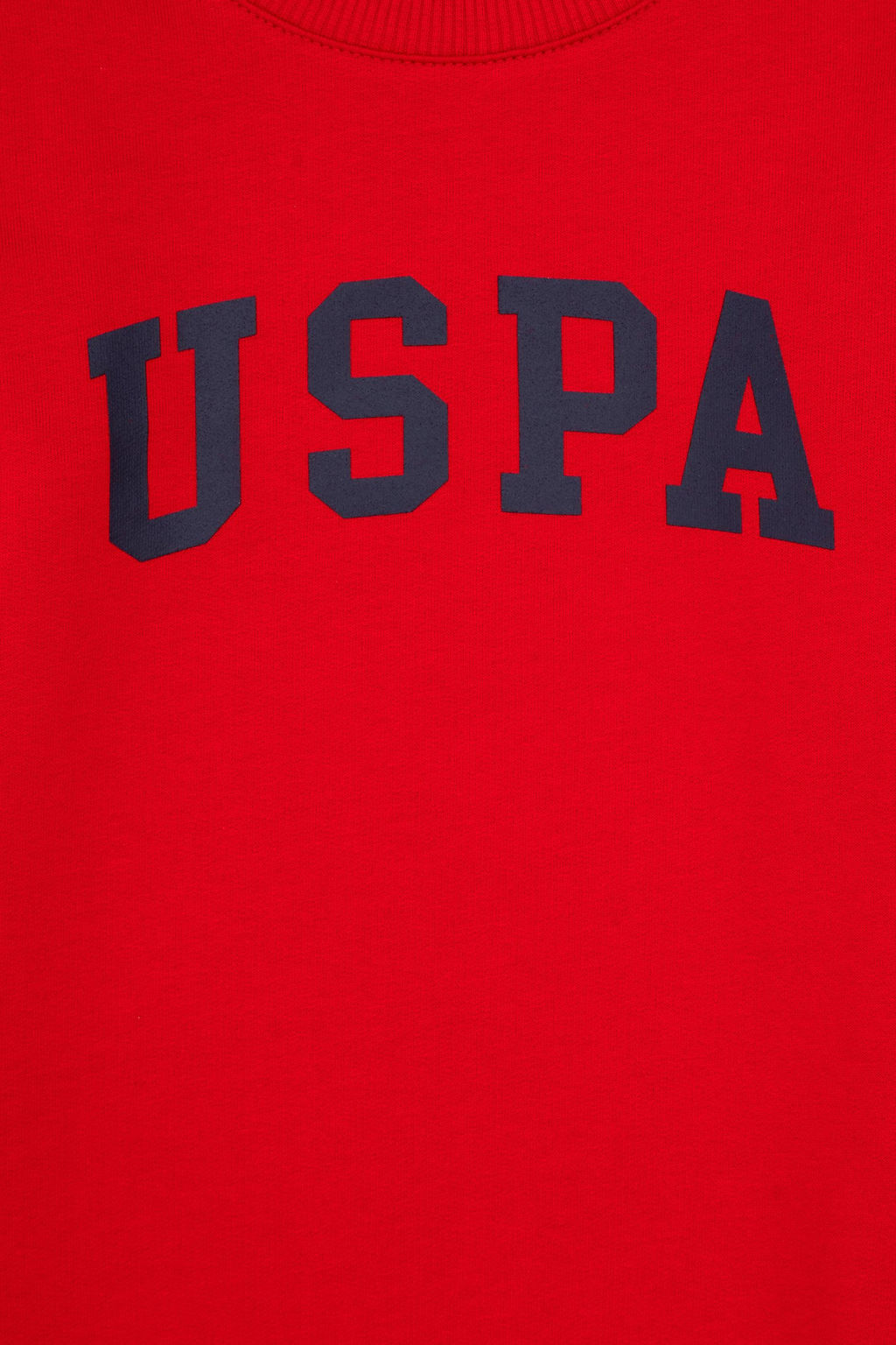 Erkek _ocuk K_rm_z_ Bisiklet Yaka Basic Sweatshirt Sepette S_rpriz _ndirim - U.s. polo assn фото 3