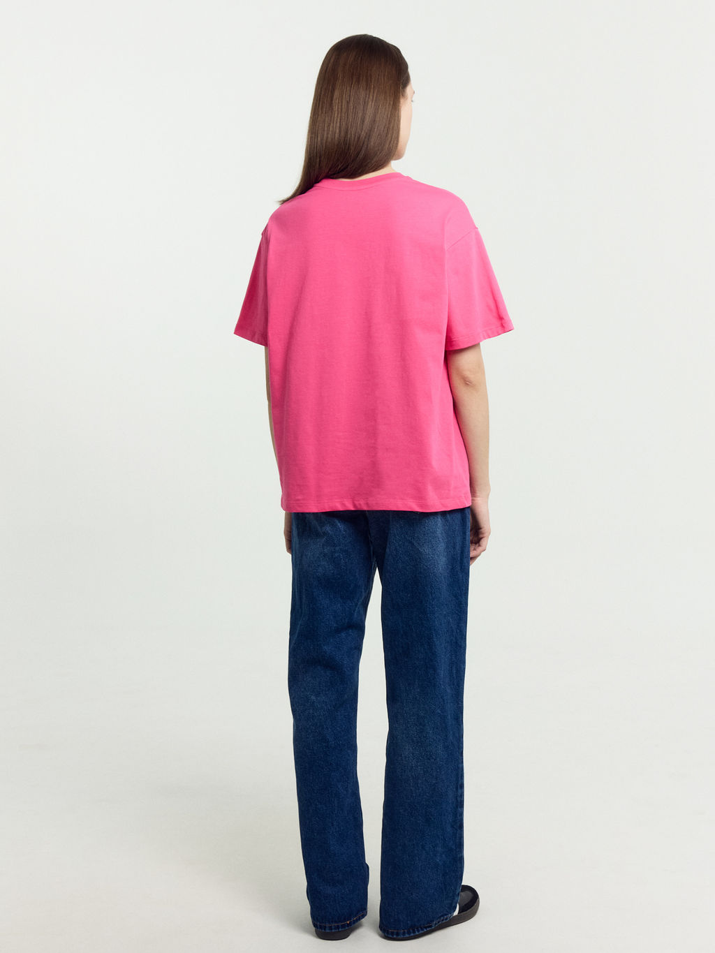 Футболка женская в розовом цвете маджента 112678 - Mark formelle фото 6