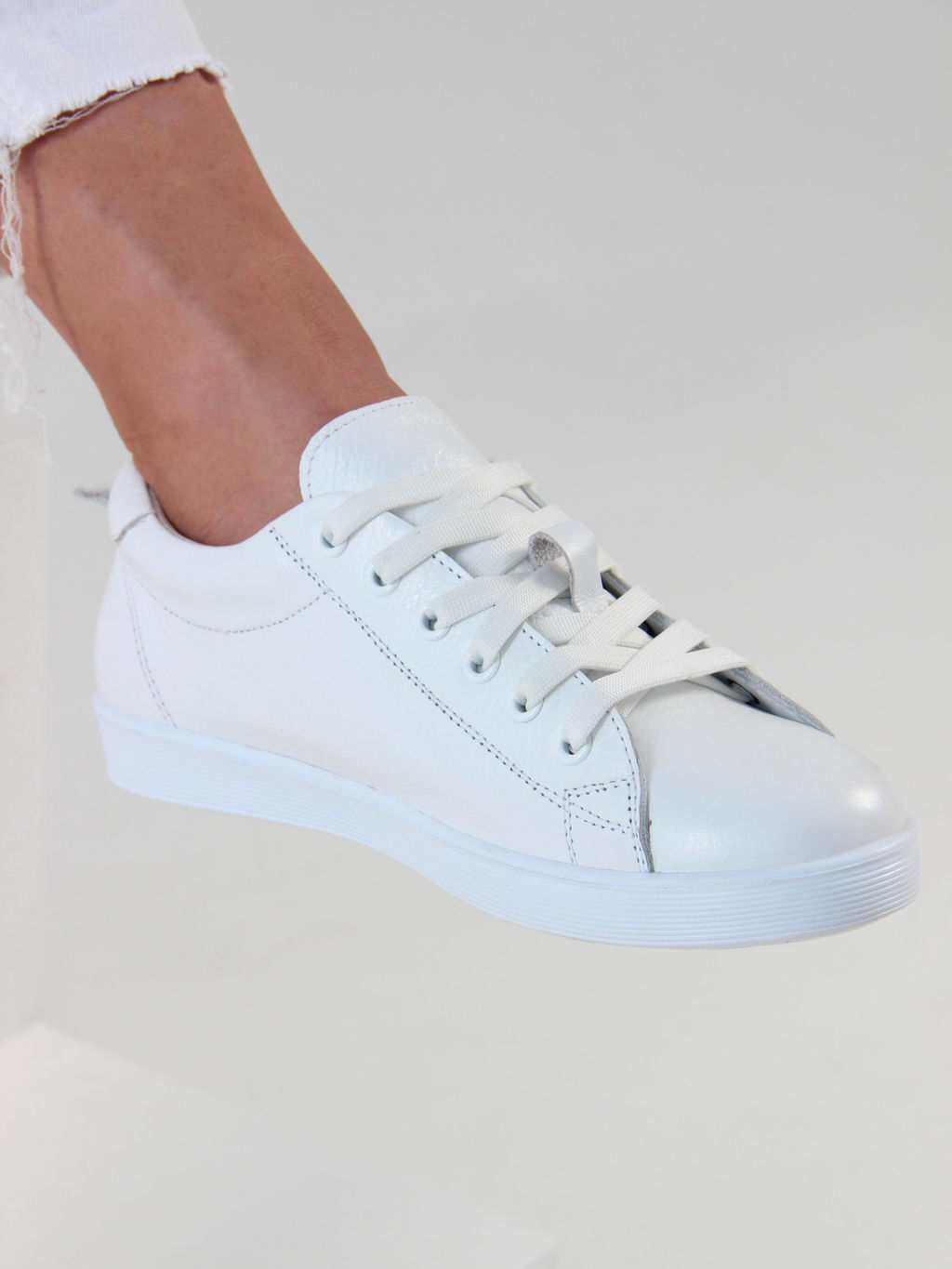 Кеды 180.2987w. Белый бартон R/