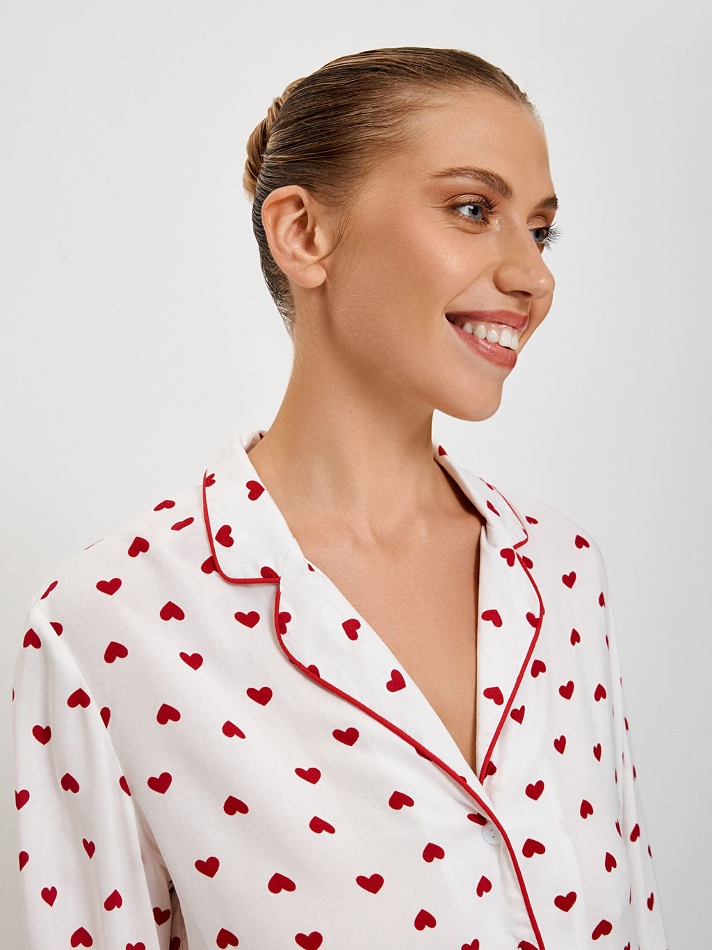 Infinity /  Блузка жен. Julitta белый принт - Infinity Lingerie фото 8