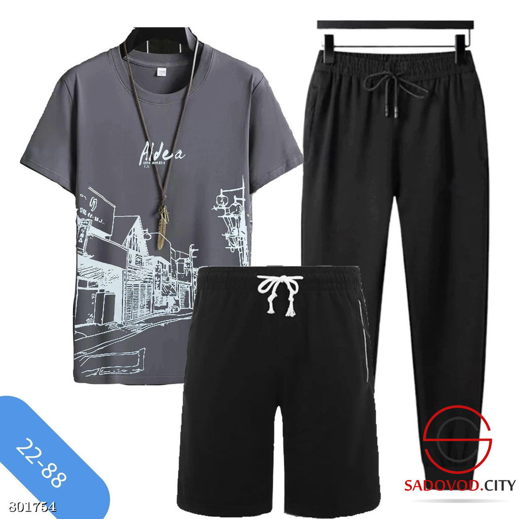 спортивный мужской костюм тройка - Bruno фото 5