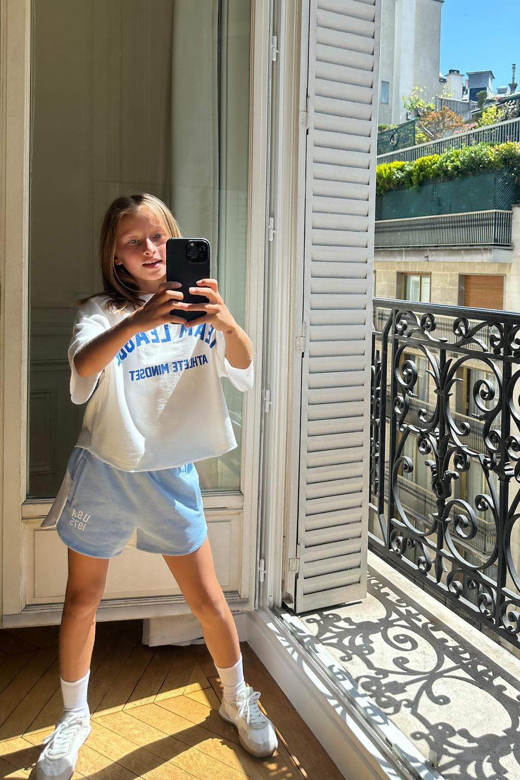 COLOUR BLOCK BERMUDA SHORTS WITH SLOGAN - Zara фото 4