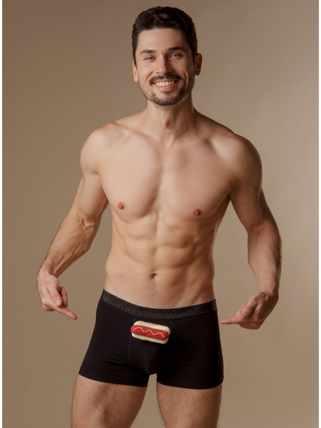 Мужские трусы боксеры Индефини (Арт.3084MUF) - Indefini фото 2