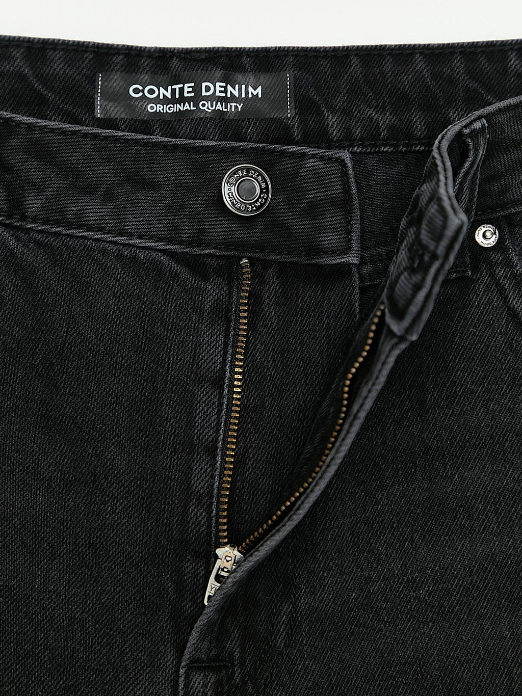 CONTE CON-808 Джинсы женские washed black - Conte elegant фото 8