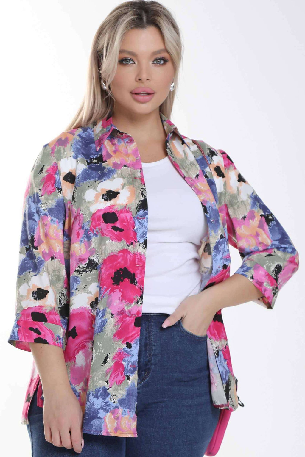 Рубашка П-2169/8 - Леди агата фото 2