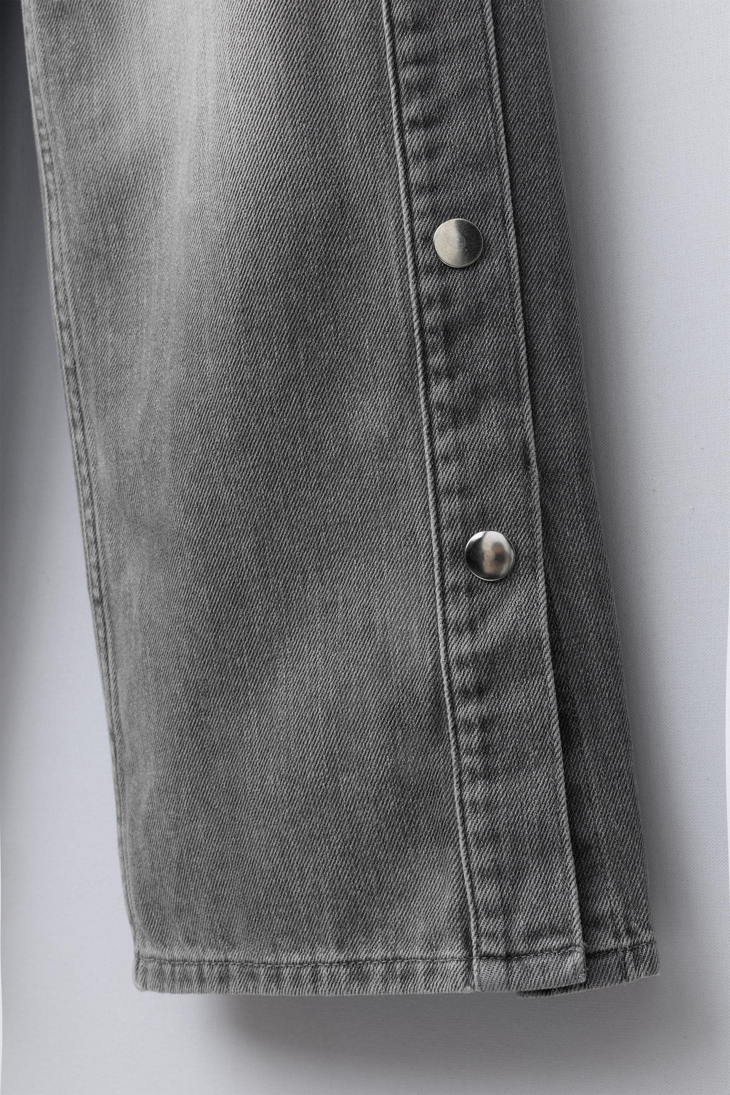 STUDDED WIDE-LEG JEANS - Zara фото 4