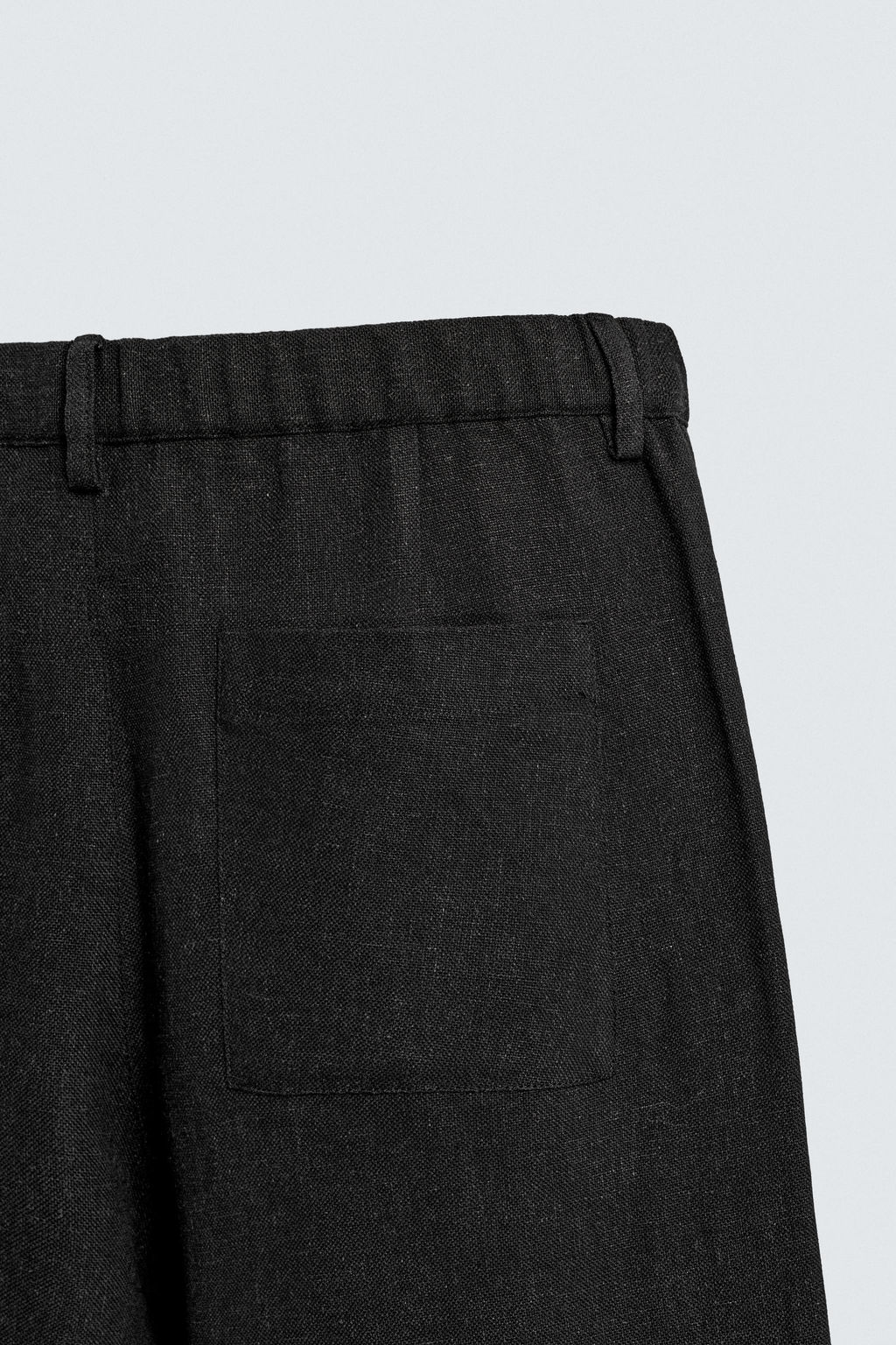PANTAL?N RELAXED FIT VISCOSA - C??AMO / Negro - Zara фото 9