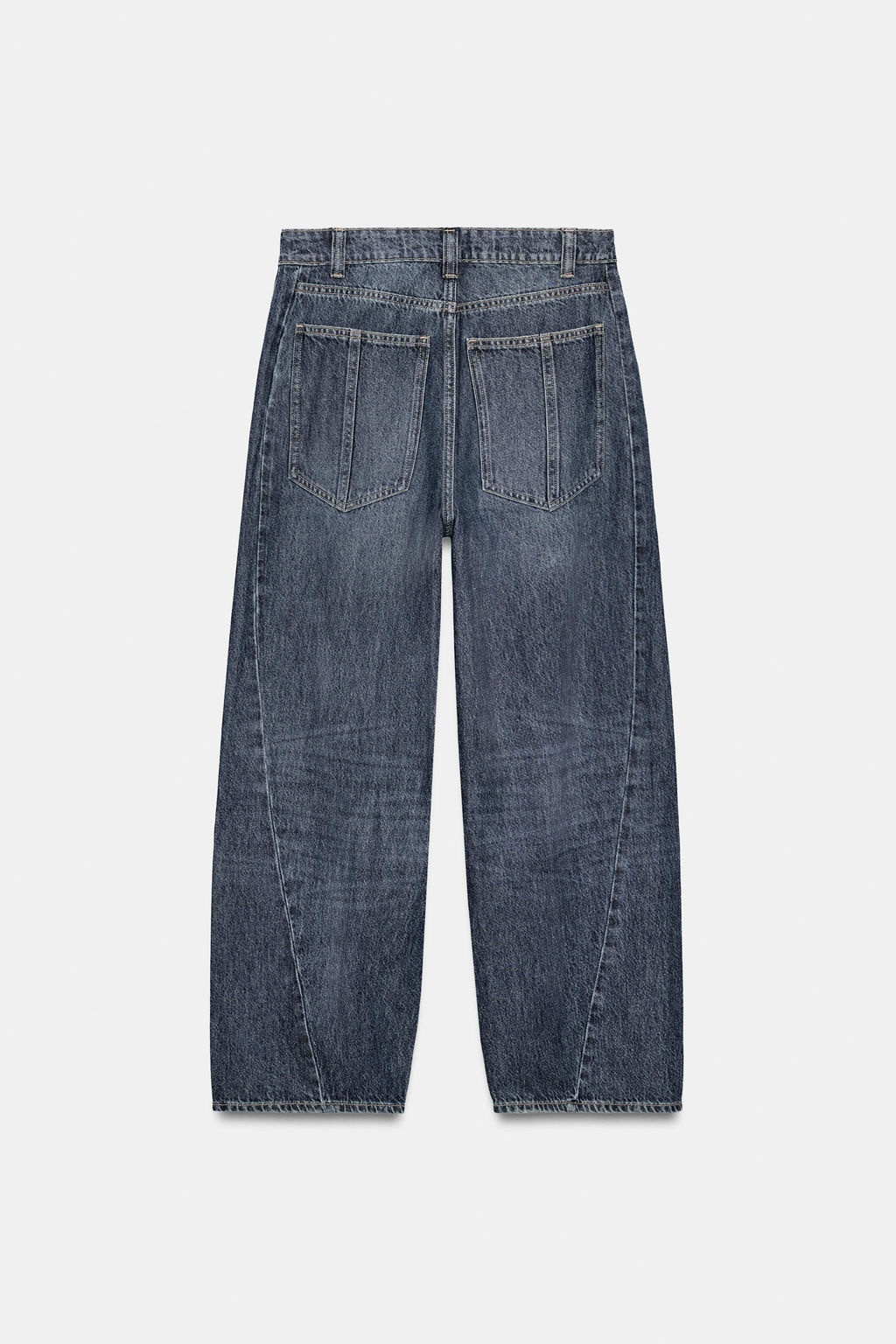 JEANS Z1975 WIDE-LEG LOOSE STITCHING - Zara фото 12