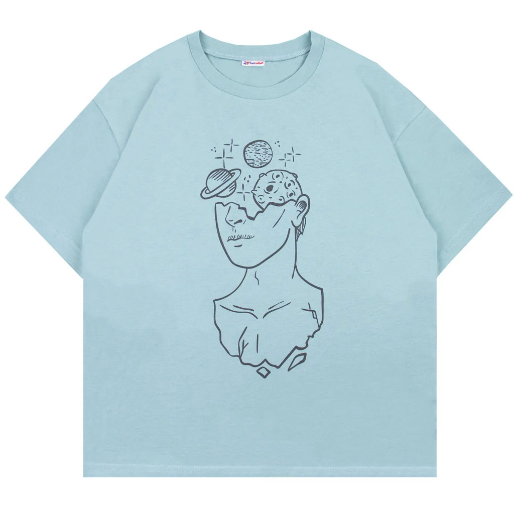 Футболка оверсайз кулирка 1657100302 - Youlala фото 13