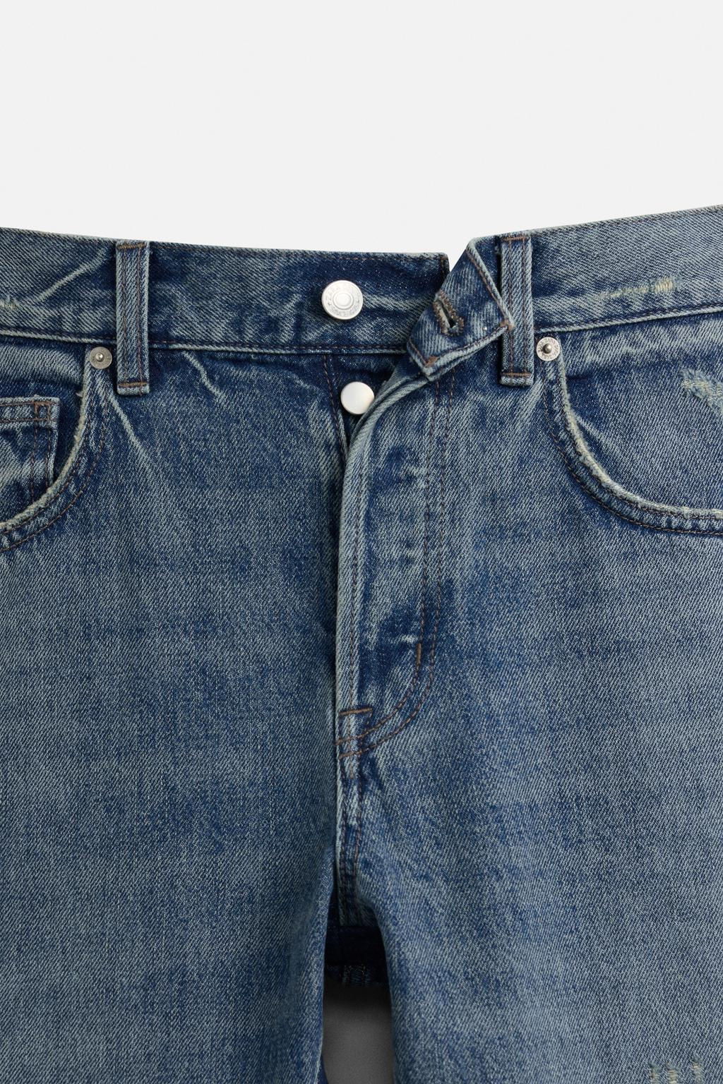 PATCHWORK FLARE FIT JEANS - Zara фото 9