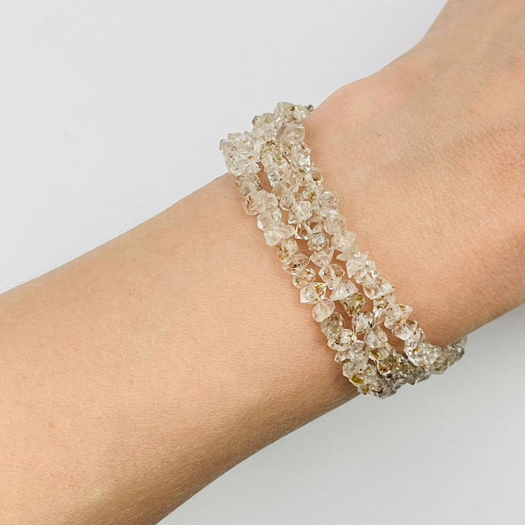 Бусины для украшений из Херкимерского Алмаза 40 см