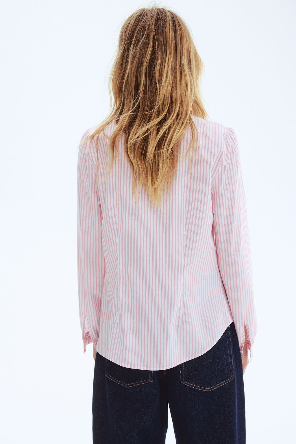 Blusa de popelina con volantes - H&m фото 7