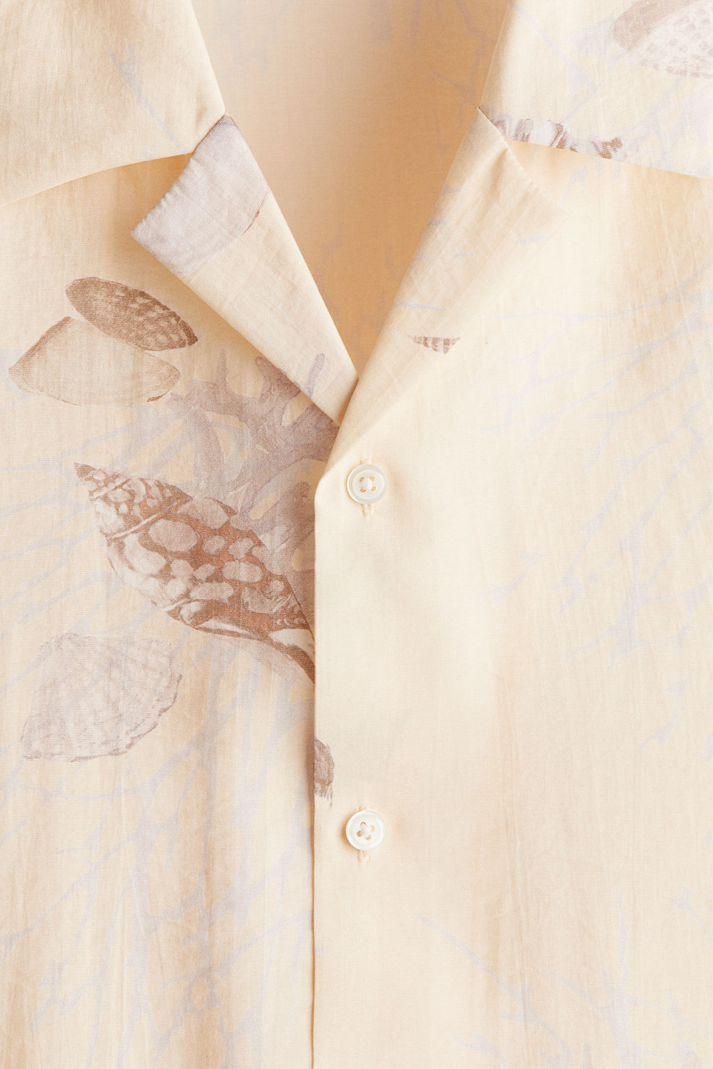 Camisa resort en mezcla de lyocell Regular Fit - H&m фото 3
