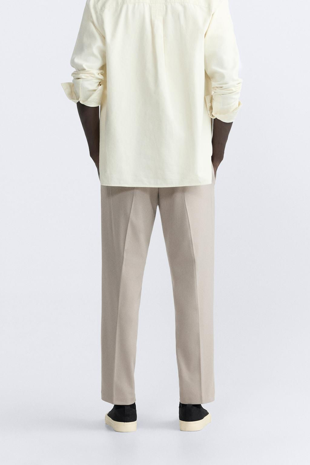 ZARA COMFORT FIT JOGGER BEL PANTOLON  фото 39