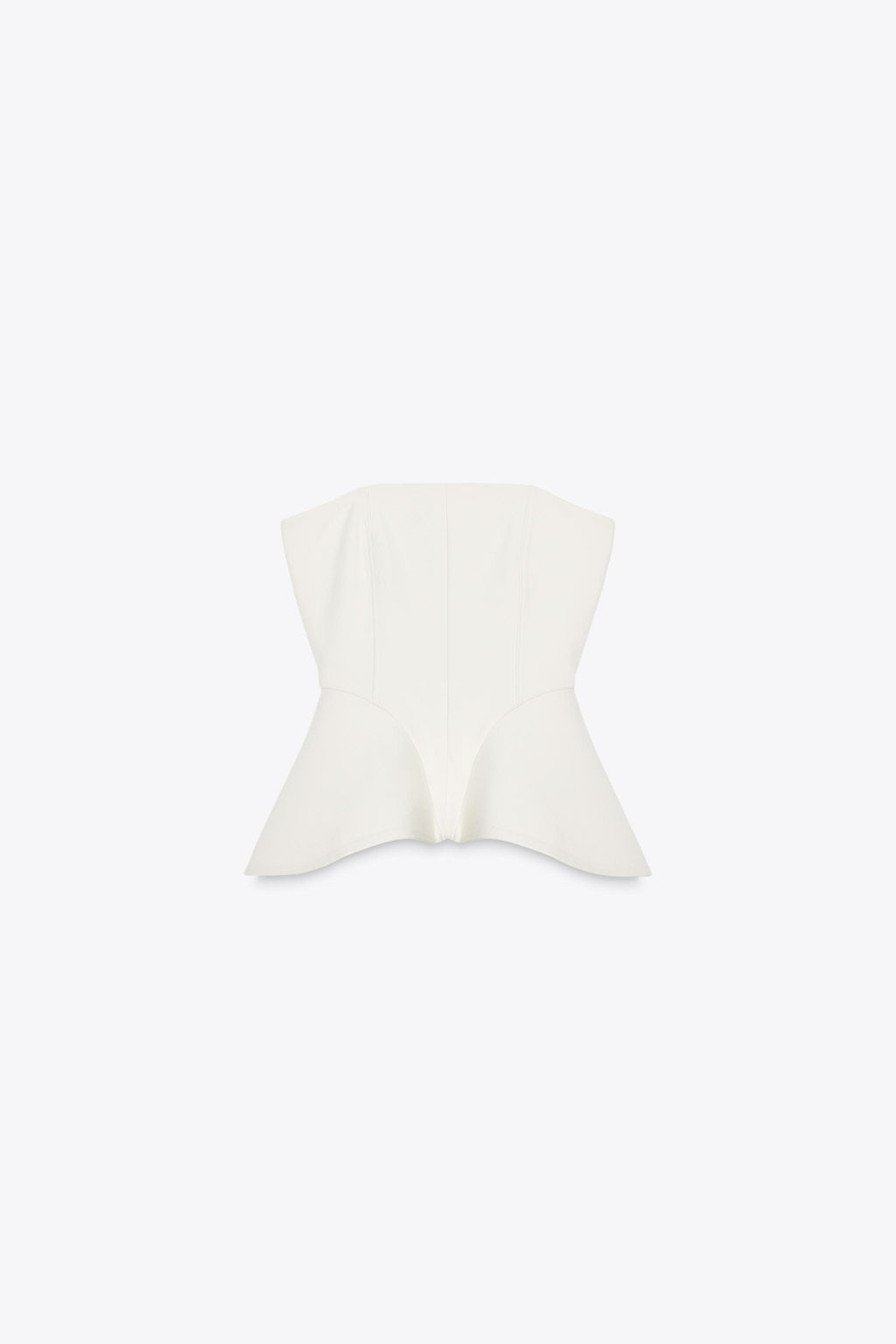 INTERLOCK BANDEAU TOP - Zara фото 8
