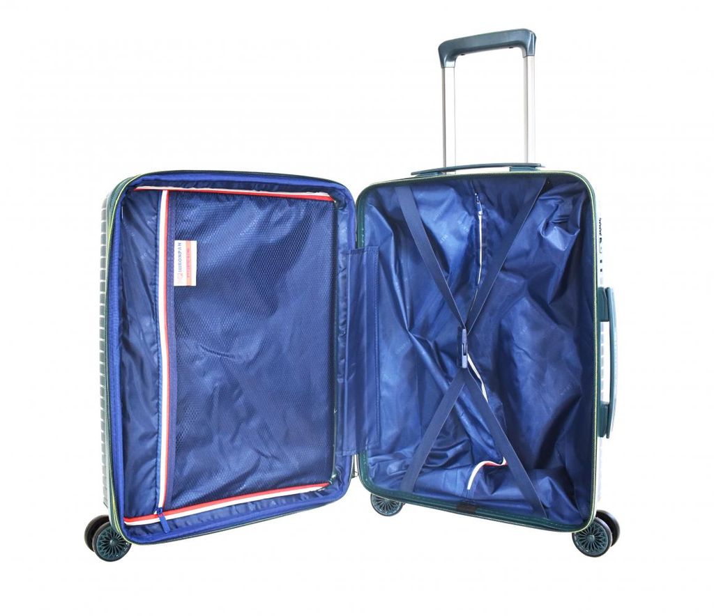 Набор из 3-х чемоданов 11271 Темно-зеленый