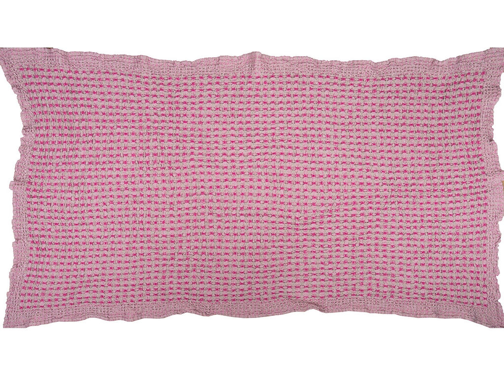 24С222-ШР/у. 75*140 Полотенце Домовой цв. 3 рис. 209 розовый с чёрным - Текс-дизайн фото 12