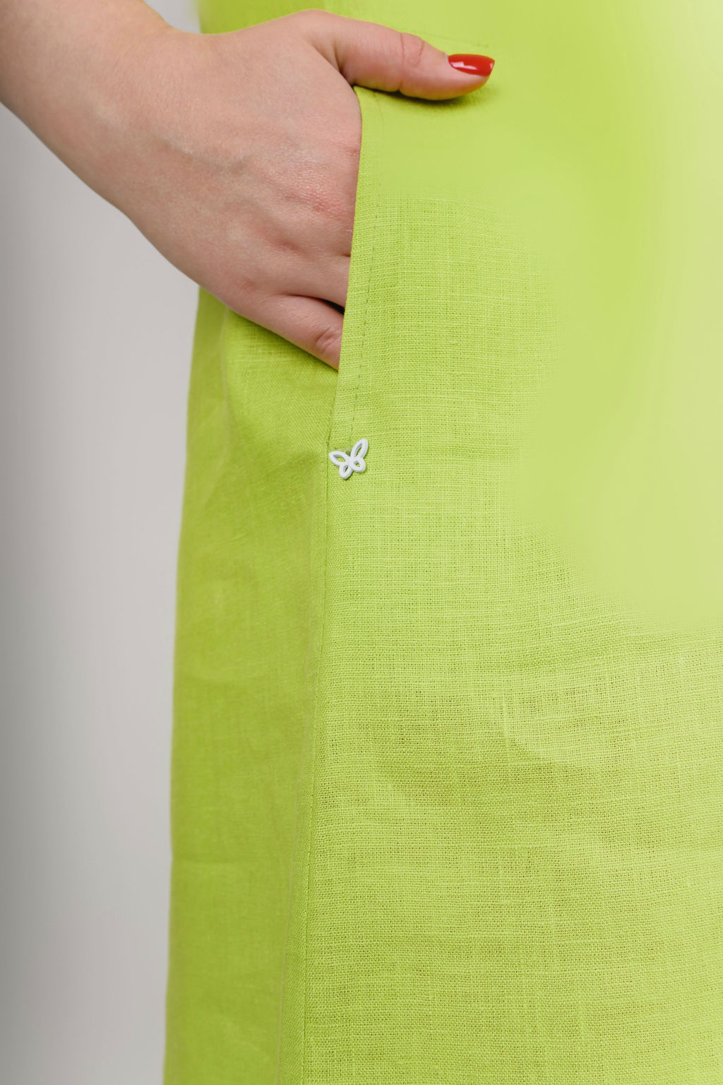 Сарафан платье 100% лен А-силуэт