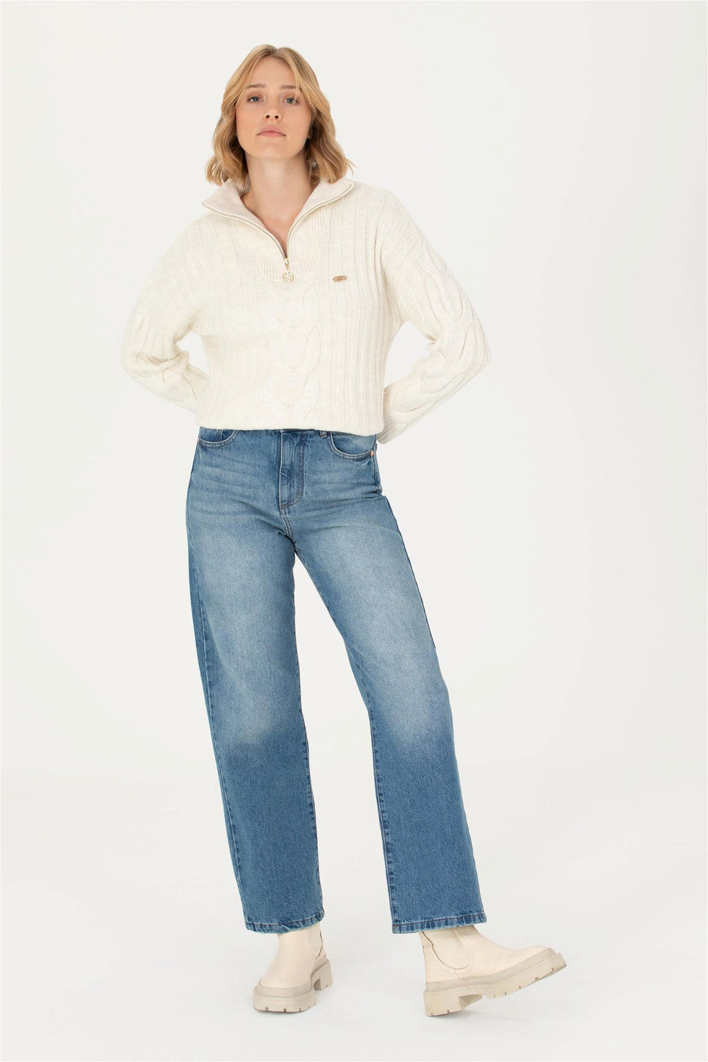 Женские синие джинсовые брюки Неожиданная скидка в корзине