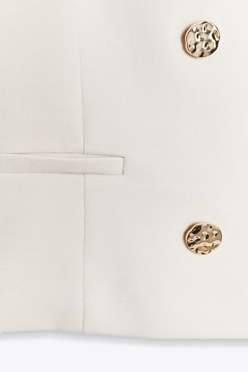 SHORT DOUBLE-BREASTED BLAZER - Zara фото 10