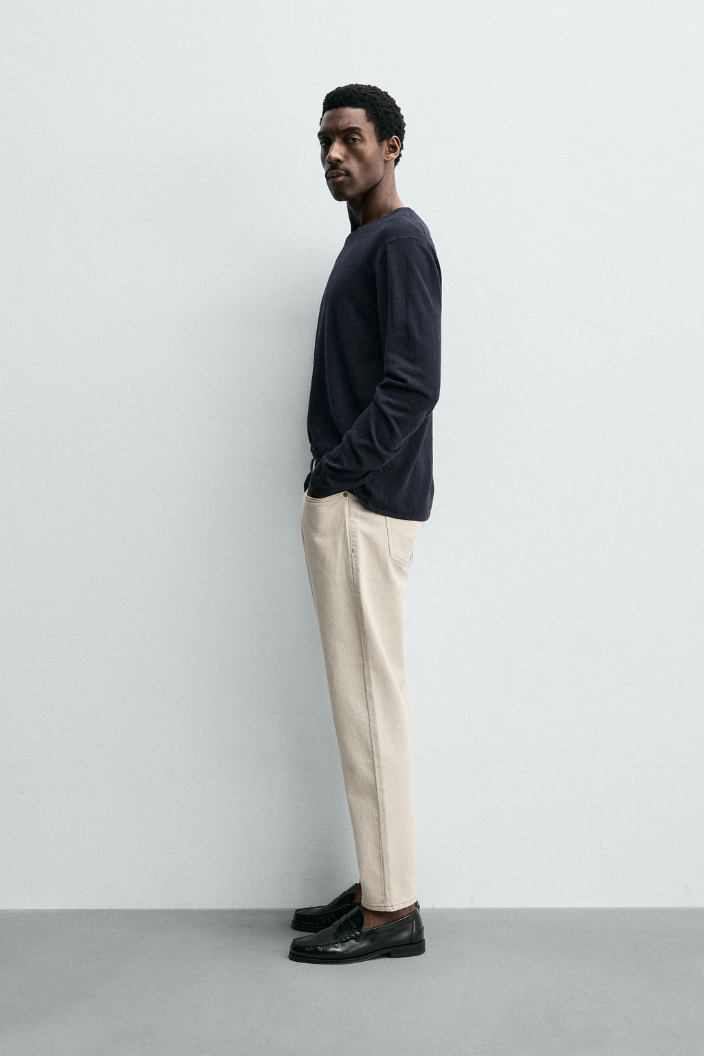 JEANS SLIM TAPERED FIT / Crudo - Zara фото 4