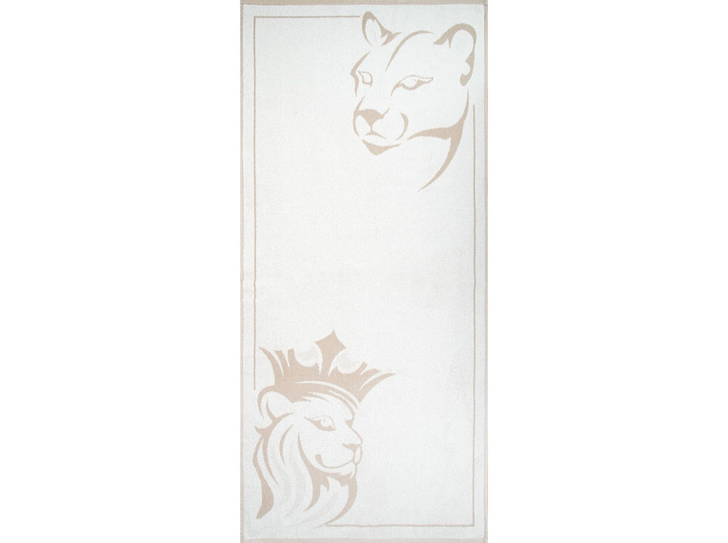 Полотенце махровое 6с102.511ж2 Цари зверей(лен3) 67х150см