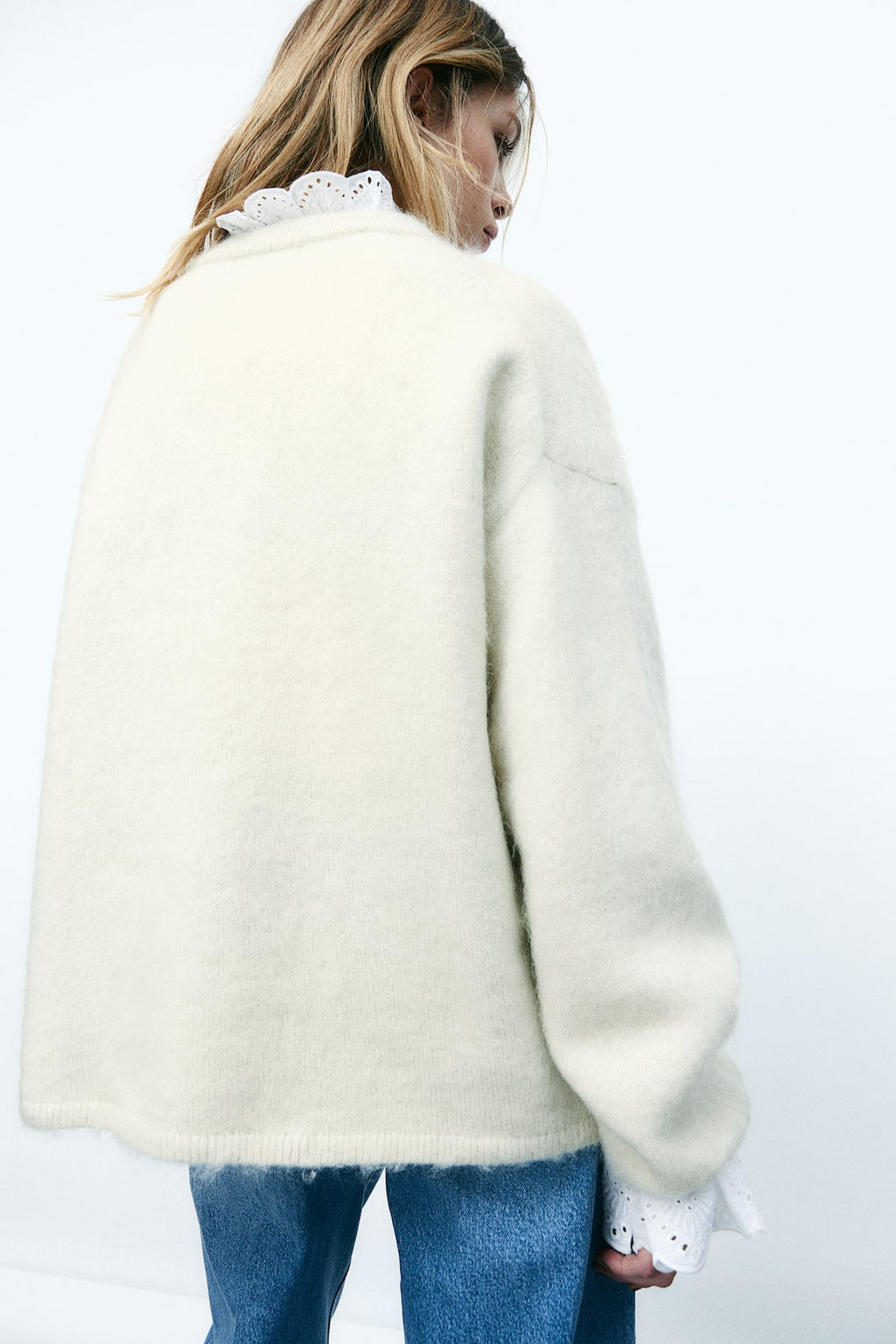 Jersey oversize en mezcla de mohair - H&m фото 4