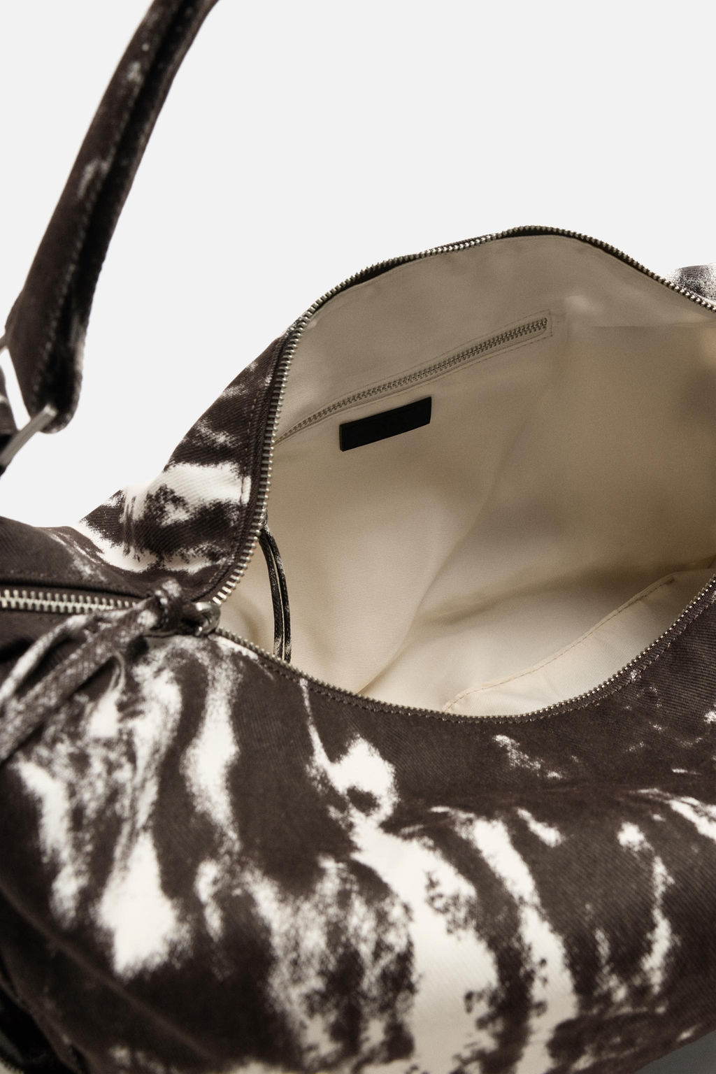 PRINTED FABRIC BAG - Zara фото 6