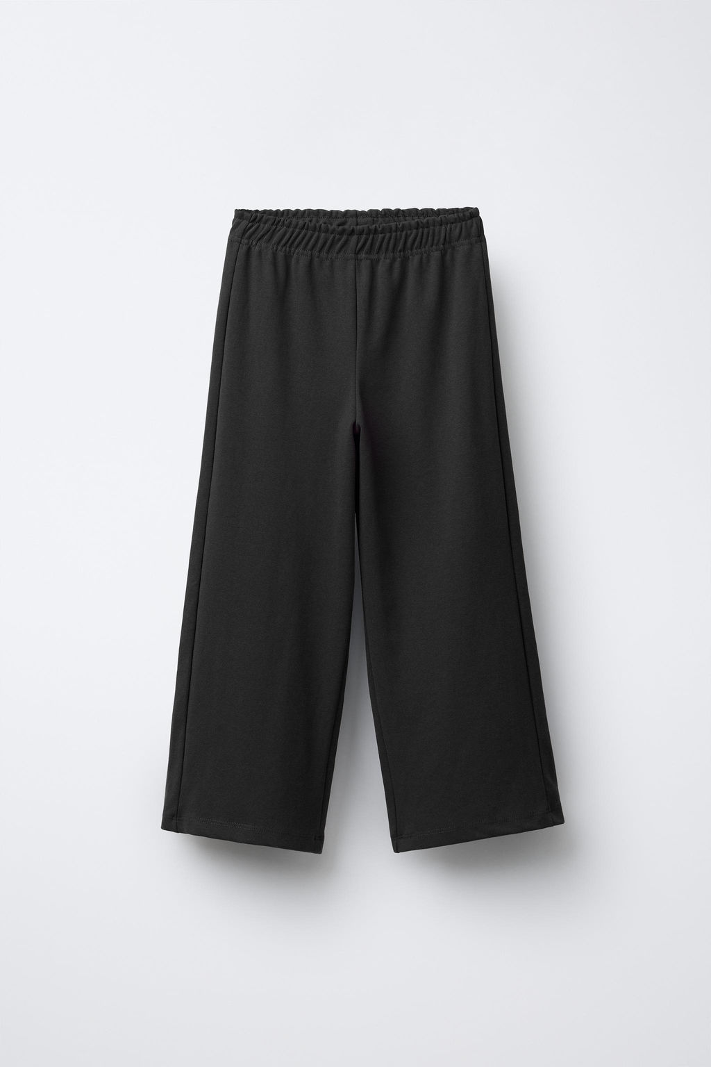 CONJUNTO INTERLOCK SUDADERA Y PANTAL?N WIDE LEG / Negro - Zara фото 4