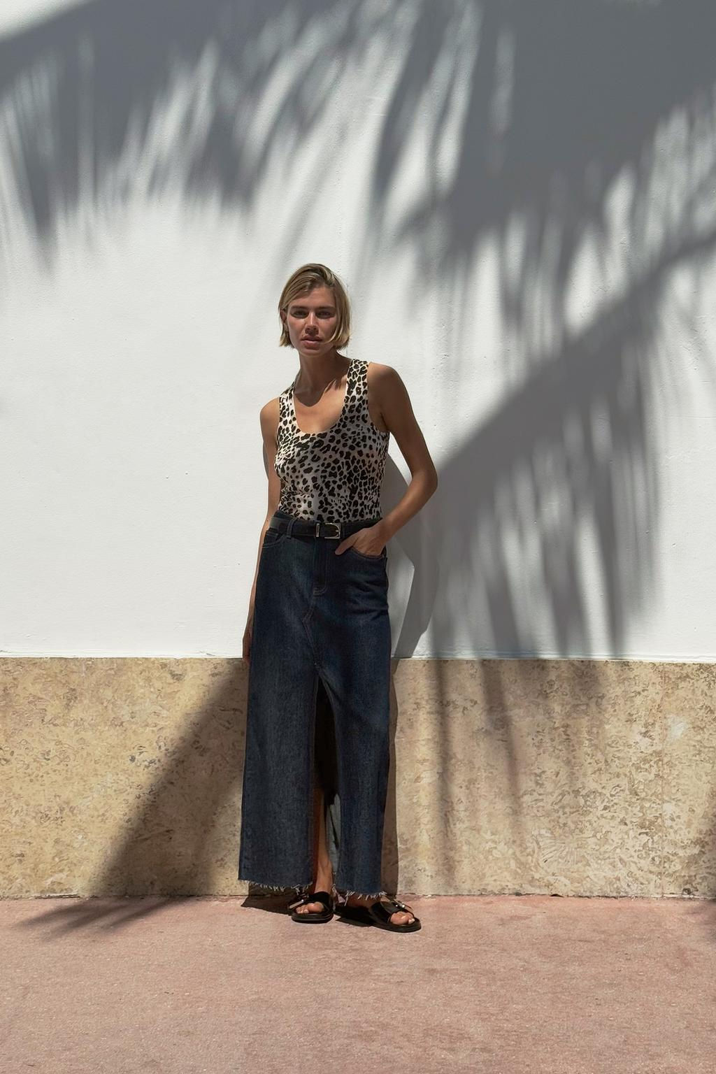BASIC PLAIN KNIT TOP - Zara фото 19