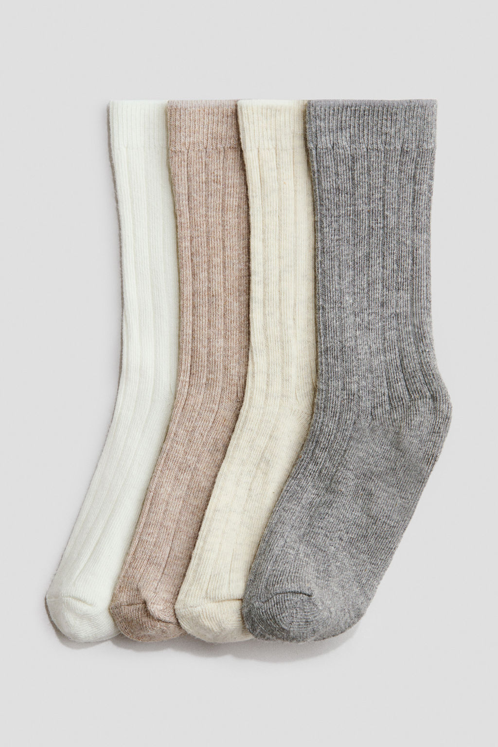 Pack de 4 calcetines en punto de canal?