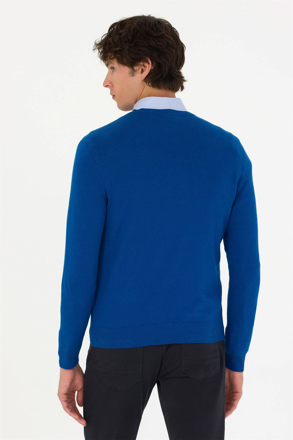 U. S. Polo Assn Мужской базовый свитер Saks - U.s. polo assn фото 12