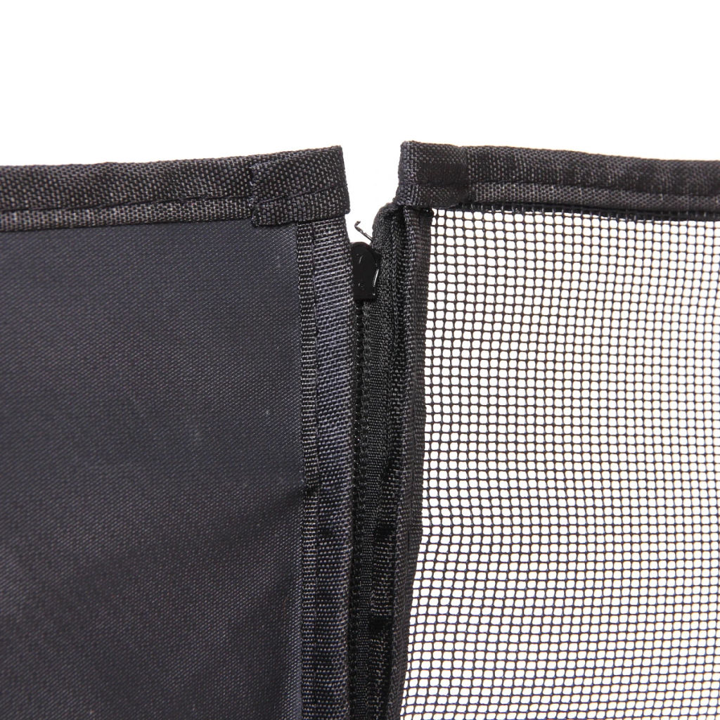 Автогамак для перевозки животных "Место Бро", цвет черный, влагозащ. ткань, ремень для крепл. к ошейнику, 133*140см