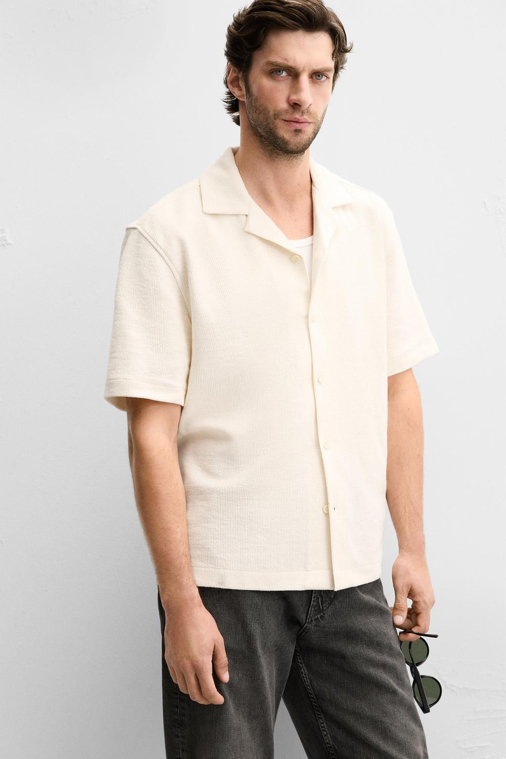 TEXTURED SHIRT - Zara фото 5
