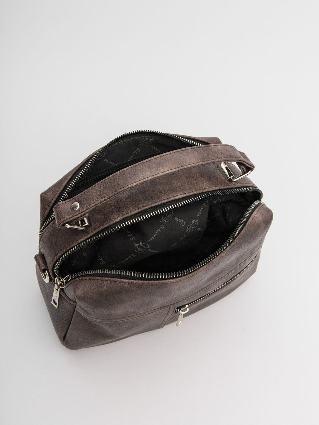 Коричневый саквояж S.Lavia  фото 10