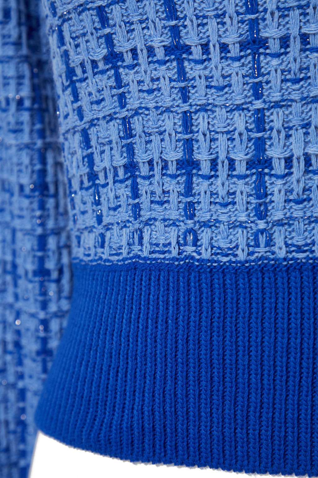 Gul Kurusu Simli Tuvit Gorunumlu Triko Kazak TWOAW21KZ0032 - Trendyolmilla фото 15