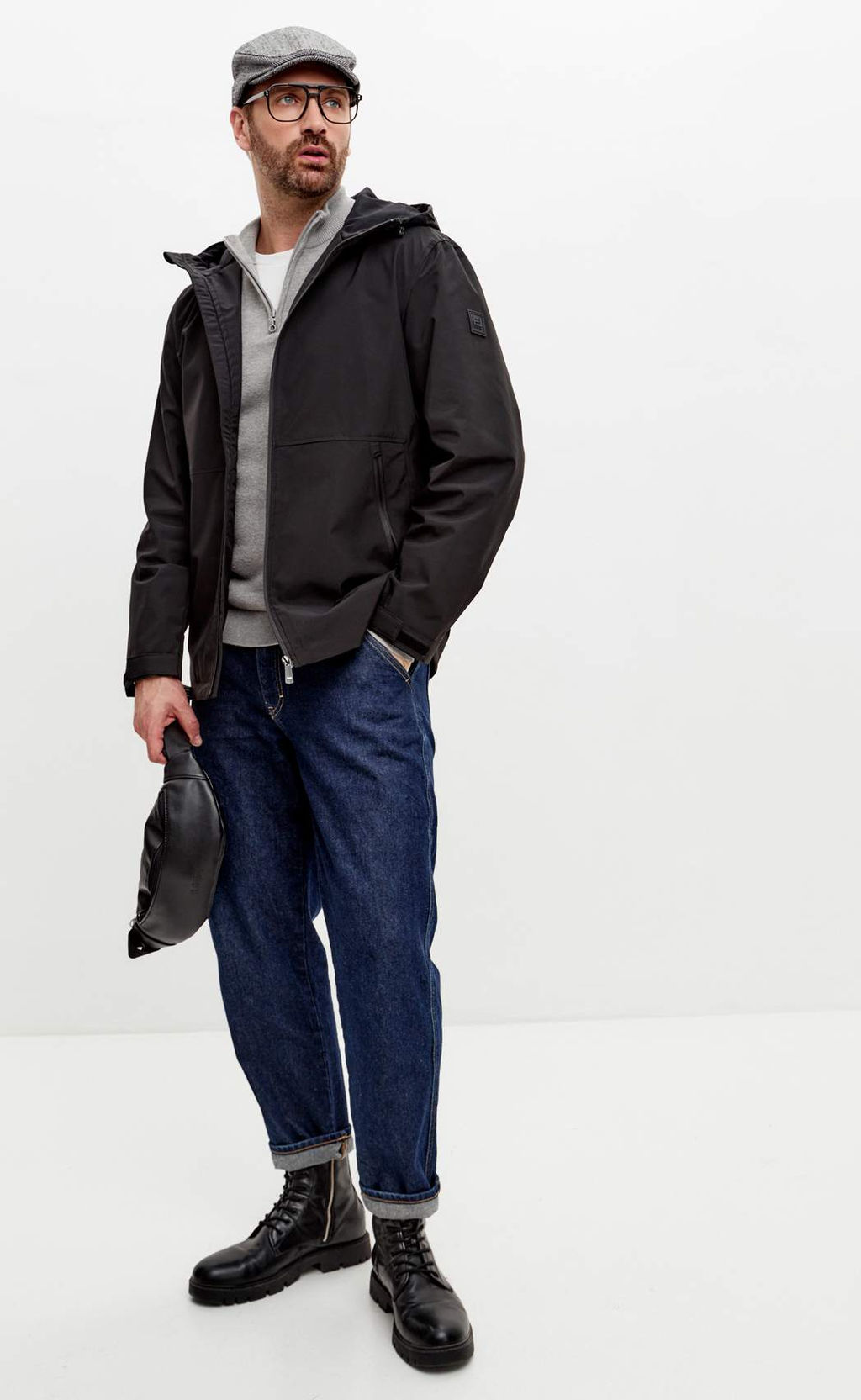 Ветровка F611-1374 black - Fine joyce фото 9