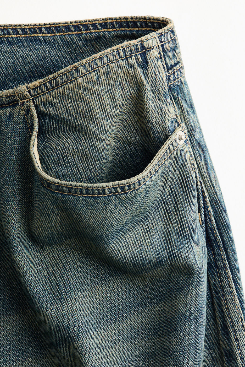 Baggy Low Jeans - H&m фото 5