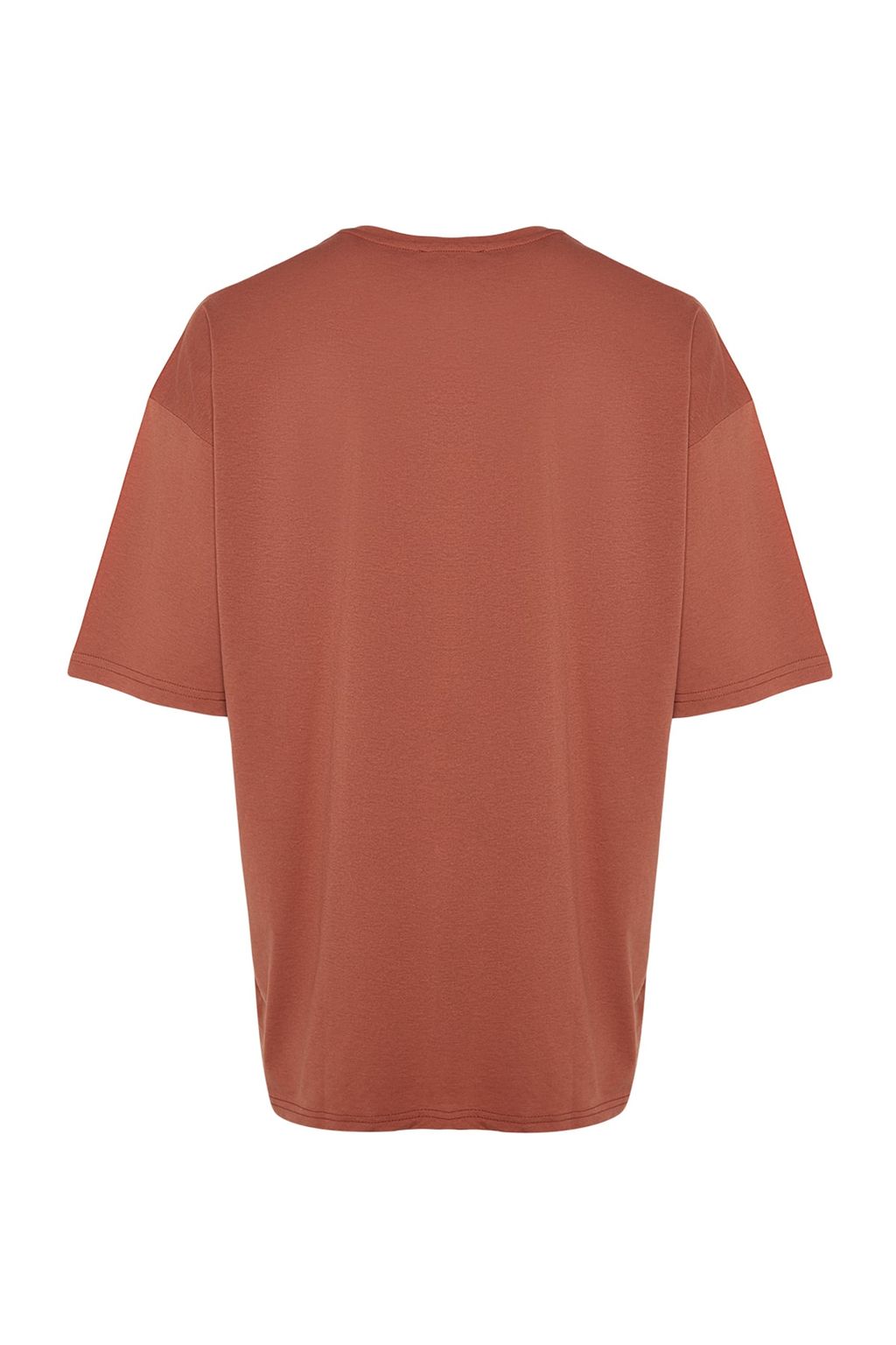 TRENDYOL MAN Siyah Basic Bisiklet Yaka Oversize/Genis Kesim K?sa Kollu T-Shirt TMNSS22TS0317 - Trendyolmilla фото 7