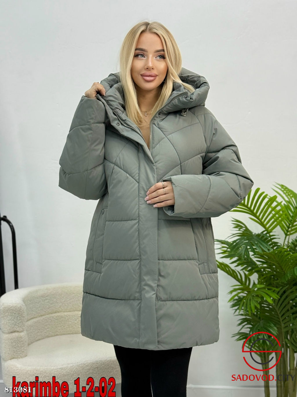 Куртка женская с капюшоном - Bruno фото 3