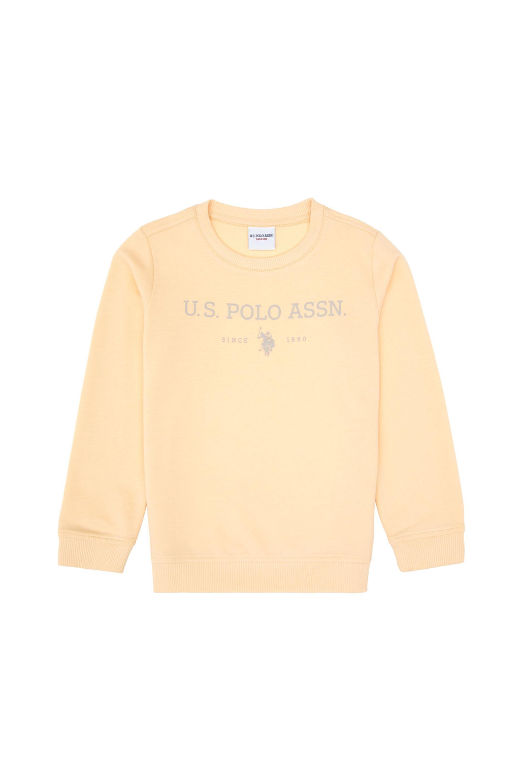 Erkek _ocuk Pembe Bisiklet Yaka Sweatshirt Sepette S_rpriz _ndirim - U.s. polo assn фото 2
